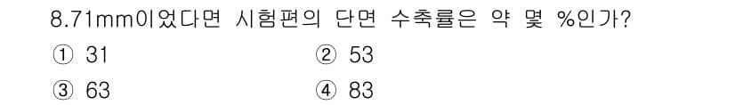 방사선비파괴검사기사(구) 2021년 8번 - 정답과 핵심 포인트를 검수 중인 기출문제
