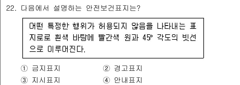 농작업안전보건기사 2021년 22번 - 정답과 핵심 포인트를 검수 중인 기출문제