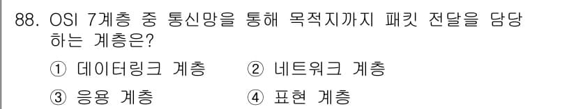 컴퓨터시스템기사(B형) 2021년 88번 - 정답과 핵심 포인트를 검수 중인 기출문제