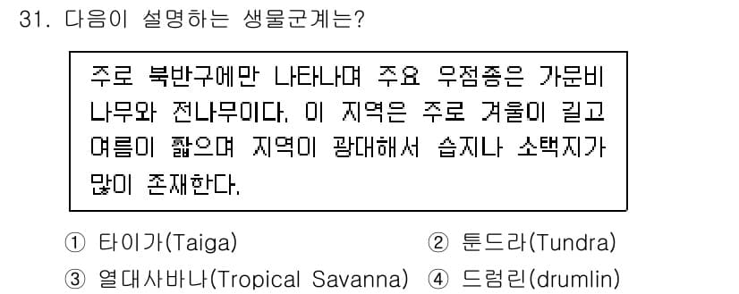 생물분류기사(동물) 2021년 31번 - 정답과 핵심 포인트를 검수 중인 기출문제
