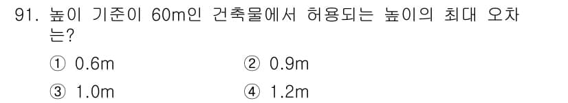 건축설비기사 2021년 92번 - 정답과 핵심 포인트를 검수 중인 기출문제