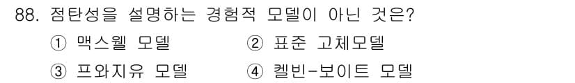 의공기사 2021년 88번 - 정답과 핵심 포인트를 검수 중인 기출문제