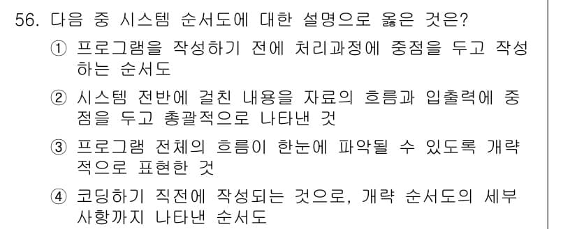 무선설비기능사 2021년 56번 - 정답과 핵심 포인트를 검수 중인 기출문제