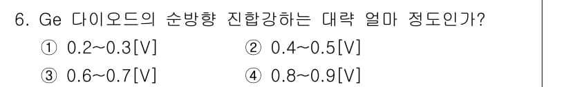 무선설비기능사 2021년 6번 - 정답과 핵심 포인트를 검수 중인 기출문제