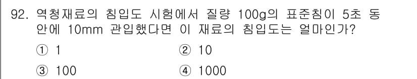 건설안전기사 2021년 92번 - 정답과 핵심 포인트를 검수 중인 기출문제