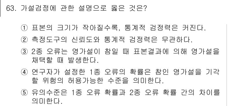 청소년상담사_1급(1교시)(구) 2021년 63번 - 정답과 핵심 포인트를 검수 중인 기출문제
