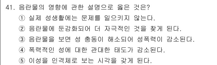청소년상담사_1급(2교시) 2021년 41번 - 정답과 핵심 포인트를 검수 중인 기출문제
