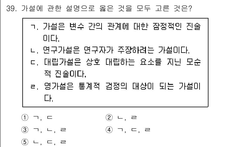 청소년상담사_2급(1교시)(구) 2021년 39번 - 정답과 핵심 포인트를 검수 중인 기출문제