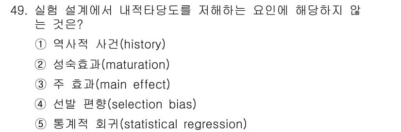 청소년상담사_2급(1교시) 2021년 49번 - 정답과 핵심 포인트를 검수 중인 기출문제