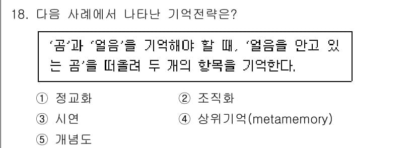 청소년상담사_3급(1교시)(구) 2021년 18번 - 정답과 핵심 포인트를 검수 중인 기출문제