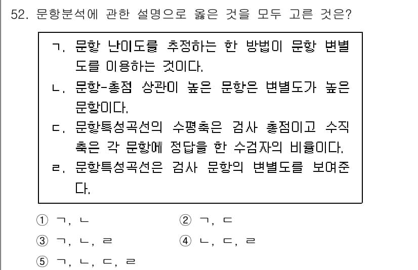 청소년상담사_3급(1교시) 2021년 52번 - 정답과 핵심 포인트를 검수 중인 기출문제