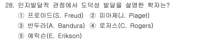 청소년상담사_3급(2교시)(구) 2021년 28번 - 정답과 핵심 포인트를 검수 중인 기출문제