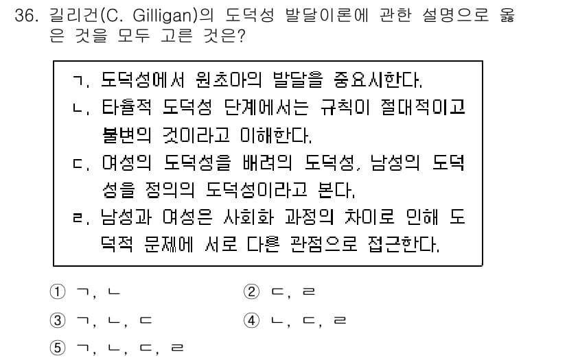 청소년상담사_3급(2교시)(구) 2021년 36번 - 정답과 핵심 포인트를 검수 중인 기출문제