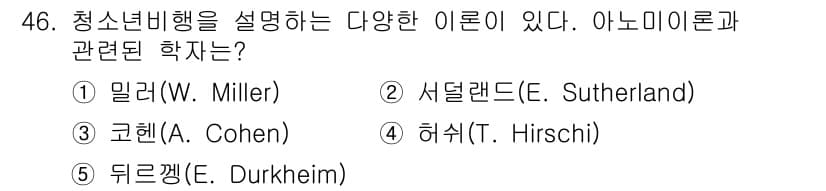 청소년상담사_3급(2교시)(구) 2021년 46번 - 정답과 핵심 포인트를 검수 중인 기출문제