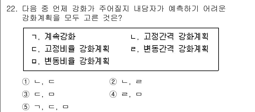 청소년상담사_3급(2교시) 2021년 22번 - 정답과 핵심 포인트를 검수 중인 기출문제