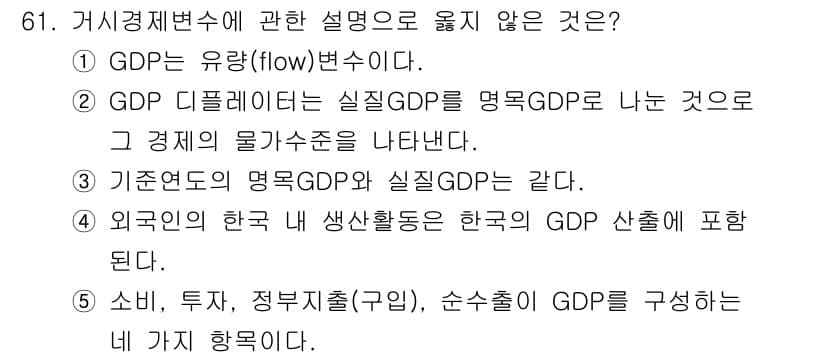 감정평가사_1차_1교시(구) 2015년 61번 - 정답과 핵심 포인트를 검수 중인 기출문제