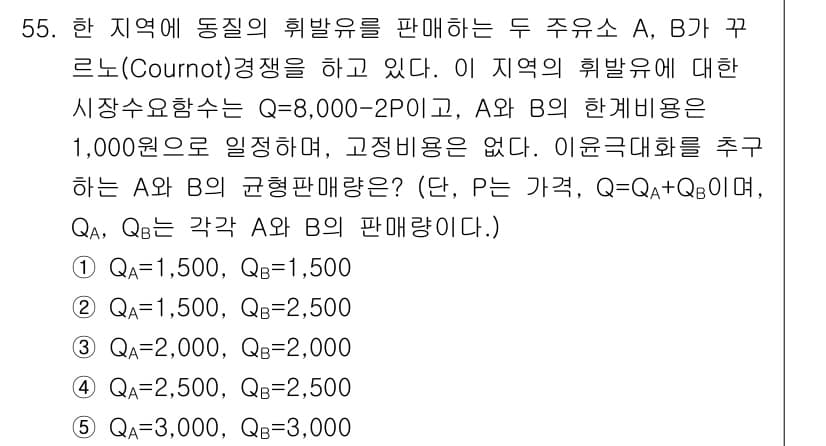 감정평가사_1차_1교시 2015년 55번 - 정답과 핵심 포인트를 검수 중인 기출문제