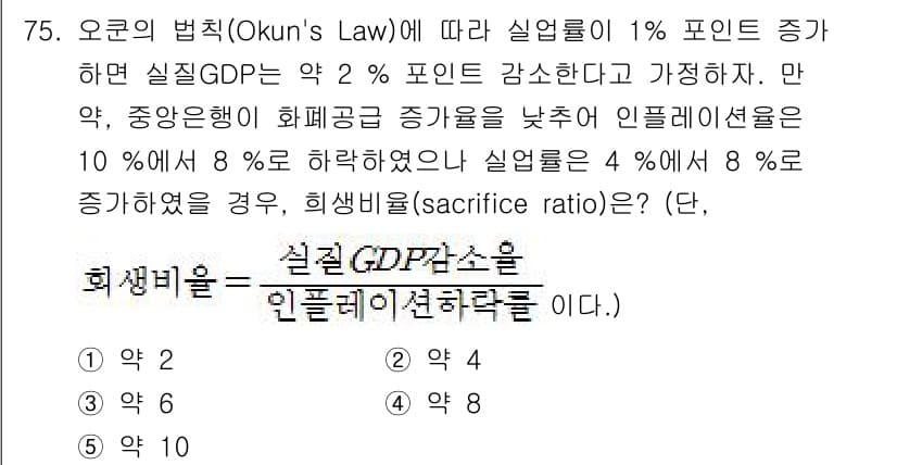 감정평가사_1차_1교시 2015년 75번 - 정답과 핵심 포인트를 검수 중인 기출문제