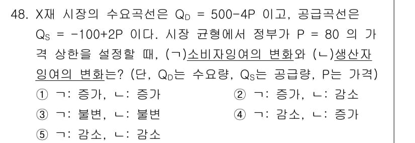감정평가사_1차_1교시(구) 2020년 48번 - 정답과 핵심 포인트를 검수 중인 기출문제