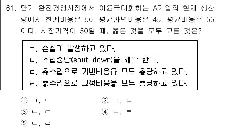 감정평가사_1차_1교시(구) 2020년 61번 - 정답과 핵심 포인트를 검수 중인 기출문제