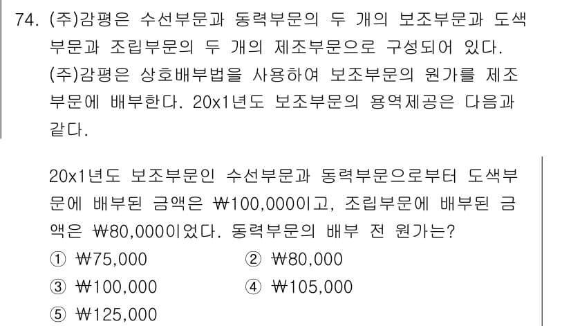 감정평가사_1차_2교시 2018년 74번 - 정답과 핵심 포인트를 검수 중인 기출문제