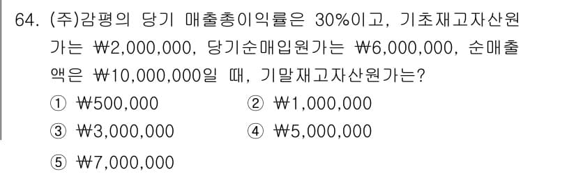 감정평가사_1차_2교시 2019년 64번 - 정답과 핵심 포인트를 검수 중인 기출문제