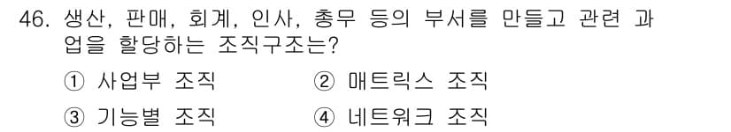 스포츠경영관리사 2021년 46번 - 정답과 핵심 포인트를 검수 중인 기출문제