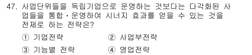 스포츠경영관리사 2021년 47번 - 정답과 핵심 포인트를 검수 중인 기출문제