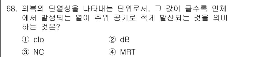 실내건축기사(구) 2021년 69번 - 정답과 핵심 포인트를 검수 중인 기출문제