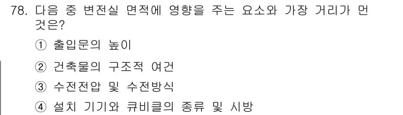 실내건축기사 2021년 79번 - 정답과 핵심 포인트를 검수 중인 기출문제