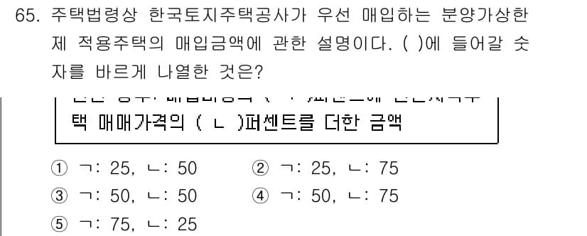 공인중개사_2차 2021년 65번 - 정답과 핵심 포인트를 검수 중인 기출문제
