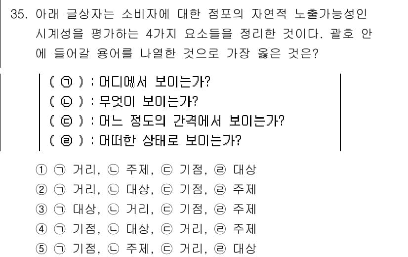 유통관리사_2급 2021년 35번 - 정답과 핵심 포인트를 검수 중인 기출문제