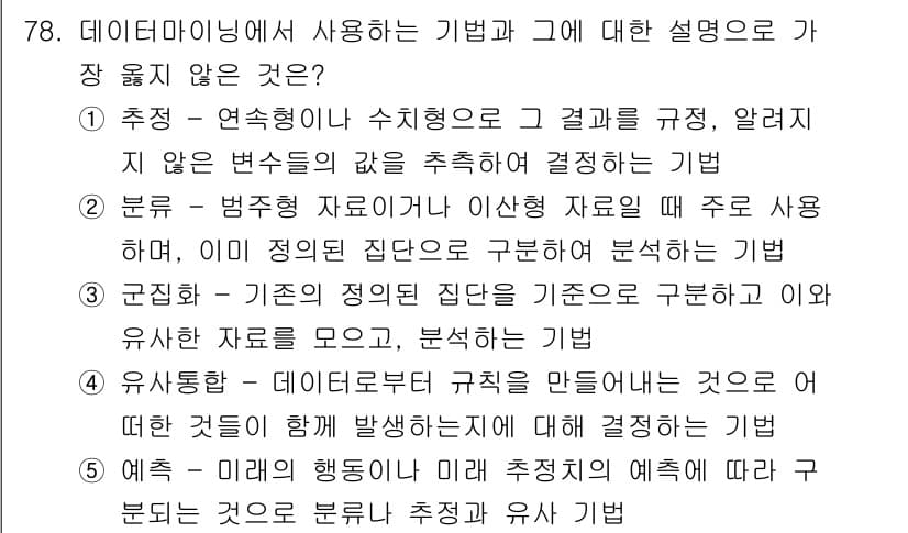 유통관리사_2급 2021년 78번 - 정답과 핵심 포인트를 검수 중인 기출문제