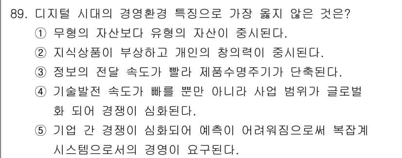 유통관리사_2급 2021년 89번 - 정답과 핵심 포인트를 검수 중인 기출문제