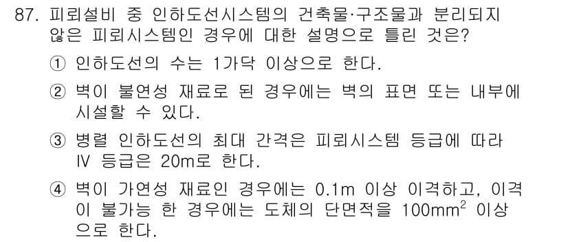 전기공사기사 2021년 87번 - 정답과 핵심 포인트를 검수 중인 기출문제