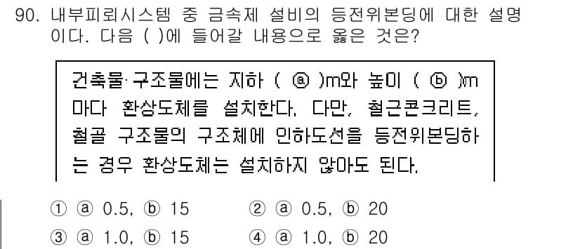 전기공사기사 2021년 90번 - 정답과 핵심 포인트를 검수 중인 기출문제