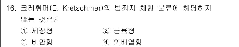 경비지도사_2차(범죄학) 2021년 16번 - 정답과 핵심 포인트를 검수 중인 기출문제