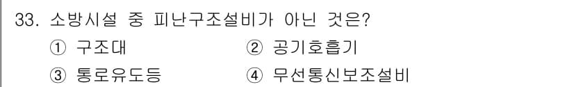 경비지도사_2차(소방학) 2021년 33번 - 정답과 핵심 포인트를 검수 중인 기출문제