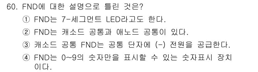 전자계산기제어산업기사 2016년 61번 - 정답과 핵심 포인트를 검수 중인 기출문제