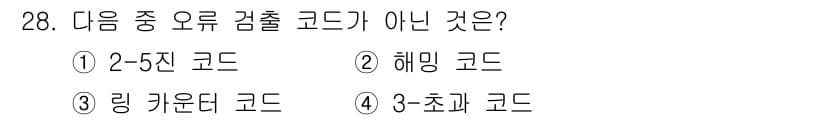 전자계산기제어산업기사 2018년 28번 - 정답과 핵심 포인트를 검수 중인 기출문제