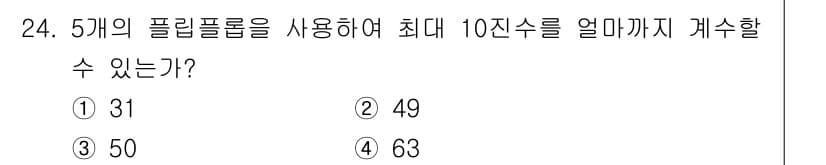 전자계산기제어산업기사(구) 2019년 24번 - 정답과 핵심 포인트를 검수 중인 기출문제
