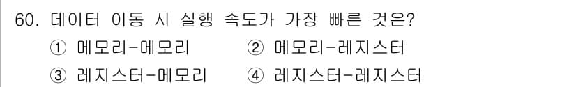 전자계산기제어산업기사(구) 2019년 60번 - 정답과 핵심 포인트를 검수 중인 기출문제