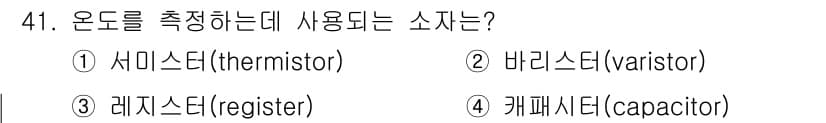 전자계산기제어산업기사 2019년 41번 - 정답과 핵심 포인트를 검수 중인 기출문제