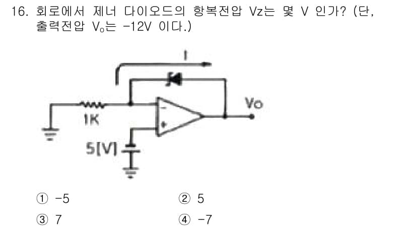 전자계산기제어산업기사(구) 2020년 16번 - 정답과 핵심 포인트를 검수 중인 기출문제