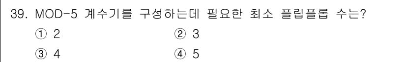 전자계산기제어산업기사 2020년 39번 - 정답과 핵심 포인트를 검수 중인 기출문제