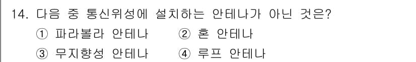 통신설비기능장 2021년 14번 - 정답과 핵심 포인트를 검수 중인 기출문제
