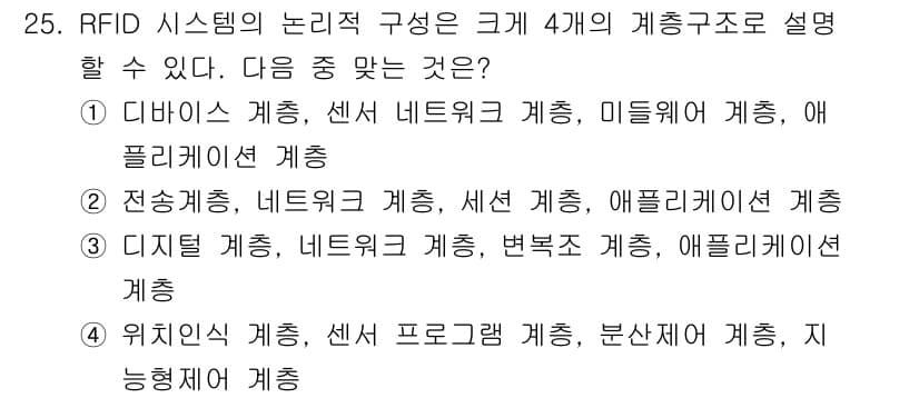 통신설비기능장 2021년 25번 - 정답과 핵심 포인트를 검수 중인 기출문제