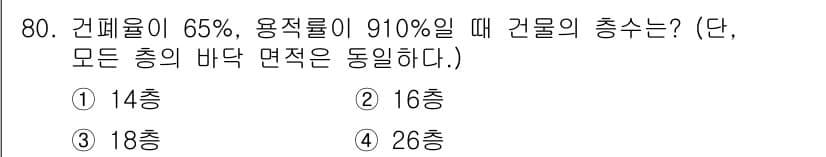 교통기사 2021년 80번 - 정답과 핵심 포인트를 검수 중인 기출문제