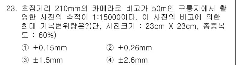 지적기사 2021년 23번 - 정답과 핵심 포인트를 검수 중인 기출문제