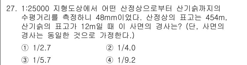 지적기사 2021년 27번 - 정답과 핵심 포인트를 검수 중인 기출문제